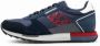 Napapijri Elegante Blauwe Sneakers met Contrasterende Details Blue Heren - Thumbnail 8