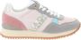 Napapijri Roze Polyester Sneaker met Contrasterende Details Multicolor Dames - Thumbnail 1