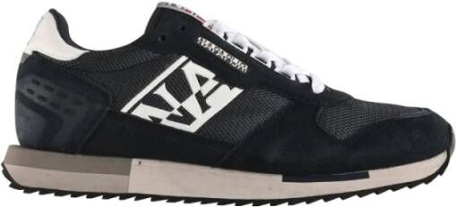 Napapijri Blauwe Sportieve Veterschoenen met Contrastdetails Blue Heren - Foto 4