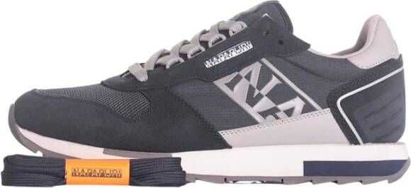 Napapijri Blauwe Sneaker Polyester Blauw Heren