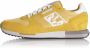 Napapijri Gele Polyester Sneaker met Veters en Logo Yellow Heren - Thumbnail 5