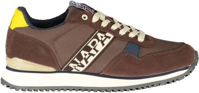 Napapijri Bruine Sneakers voor Heren Brown Heren