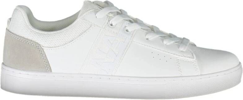 Napapijri Sportieve Veterschoenen Wit Contrast Logo White Dames - Foto 2