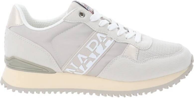 Napapijri Grijze Vetersneakers met Iconisch Logodetail Gray Dames - Foto 2