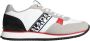 Napapijri Witte Vetersneakers met Logodetail Multicolor Heren - Thumbnail 1