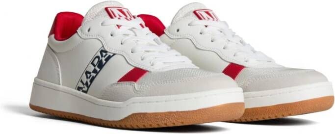 Napapijri Sneakers NP0A4HL3 COURTIS01-K071 WHITE RED