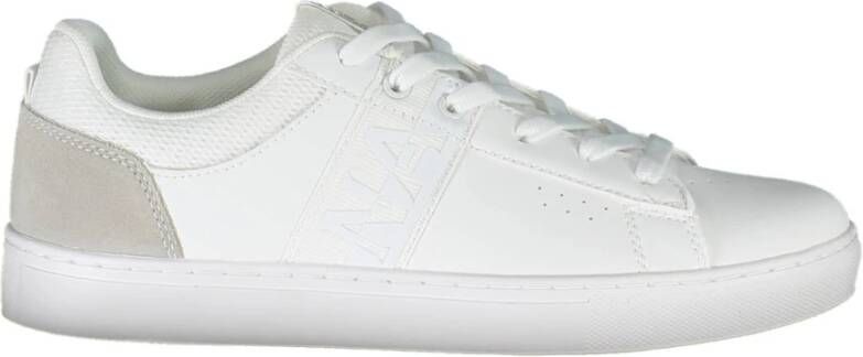 Napapijri Sportieve Veterschoenen Wit Dames White Heren