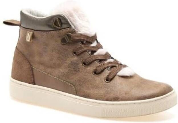 Napapijri Urban Casual Hoge Sneakers Bruin