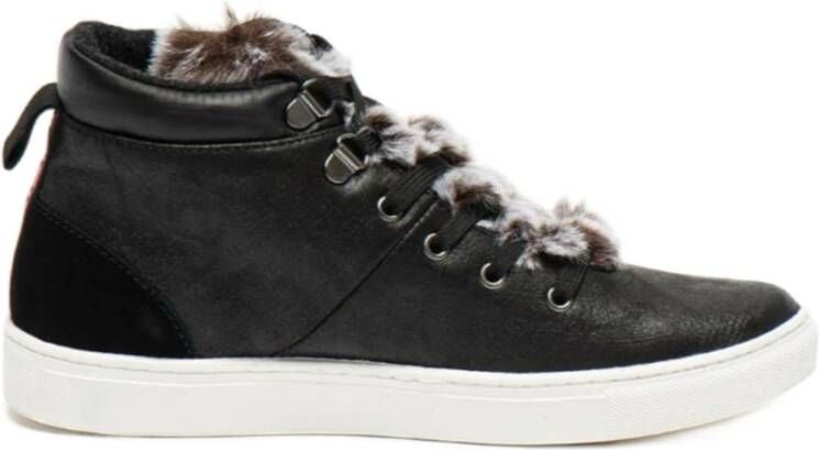 Napapijri Urban Casual Hoge Sneakers Zwart