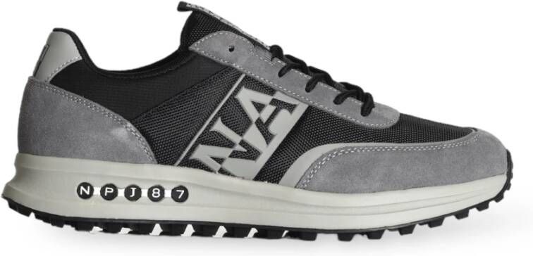 Napapijri Grijze Sportsneakers met Contrastdetails Multicolor Heren