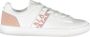 Napapijri Witte verhoogde sneakers met contrasterende accenten White Dames - Thumbnail 1