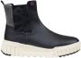 Napapijri Zwarte Leren Laarzen Herfst Winter Collectie Black Dames - Thumbnail 5