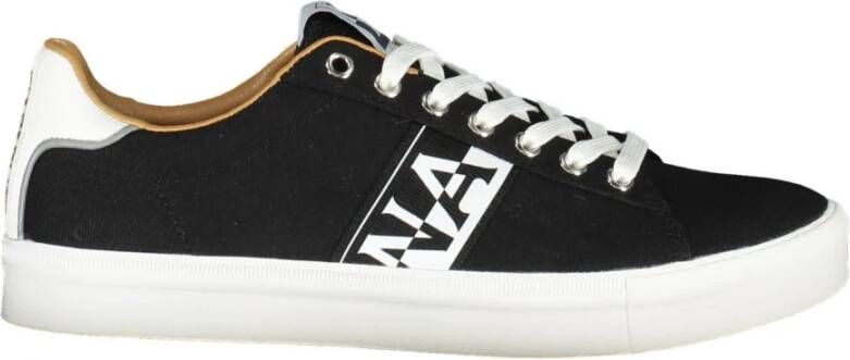 Napapijri Zwarte Polyester Sneaker Zwart Heren