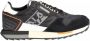Napapijri Zwarte sportsneakers met contrasterende details Black Heren - Thumbnail 1