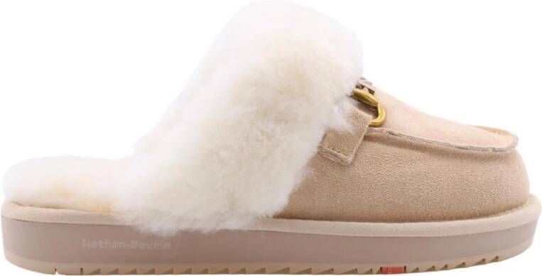 Nathan-Baume Schattige Kuikentje Pantoffels Beige Dames - Foto 14