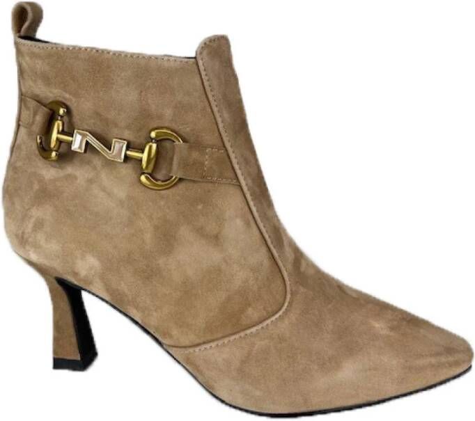 Nathan-Baume Laarzen Schoenen Brown Dames