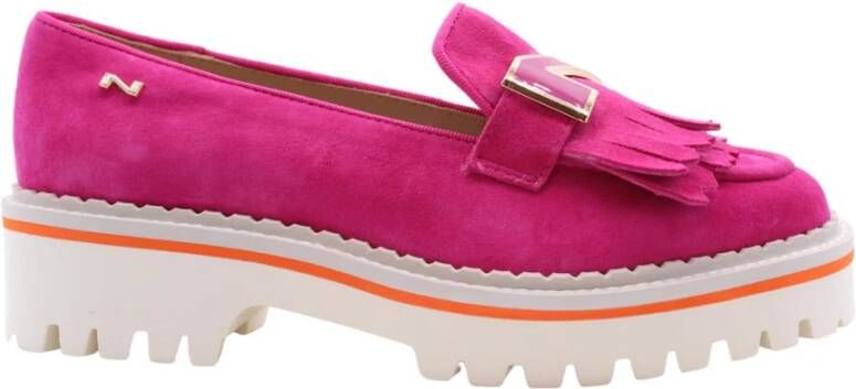 Nathan-Baume Mocassin Morvan Stijlvolle Instappers Pink Dames