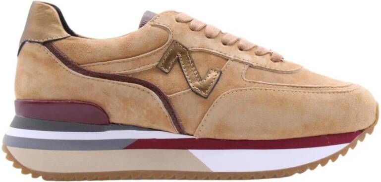 Nathan-Baume Comfortabele Trendy Sneakers voor Vrouwen Beige Dames - Foto 9