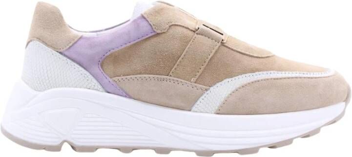 Nathan-Baume Comfortabele Trendy Sneakers voor Vrouwen Beige Dames - Foto 12