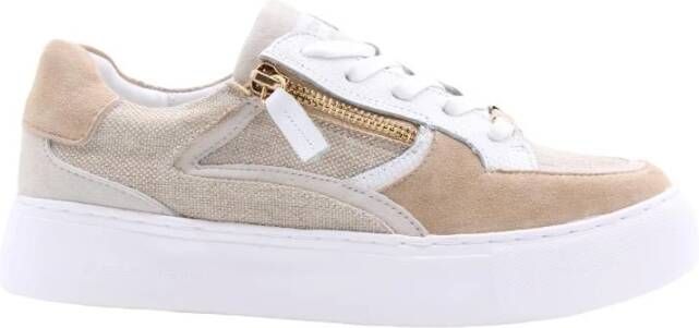 Nathan-Baume Comfortabele Trendy Sneakers voor Vrouwen Beige Dames - Foto 14