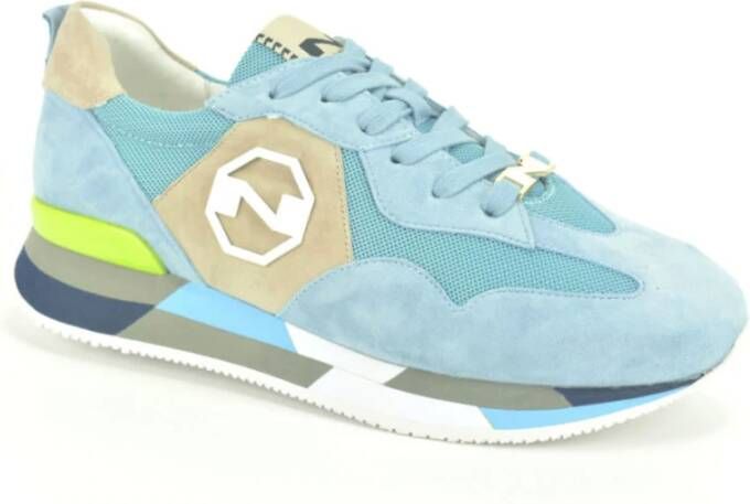 Nathan-Baume Lichtblauwe Runner Sneakers Blue Dames