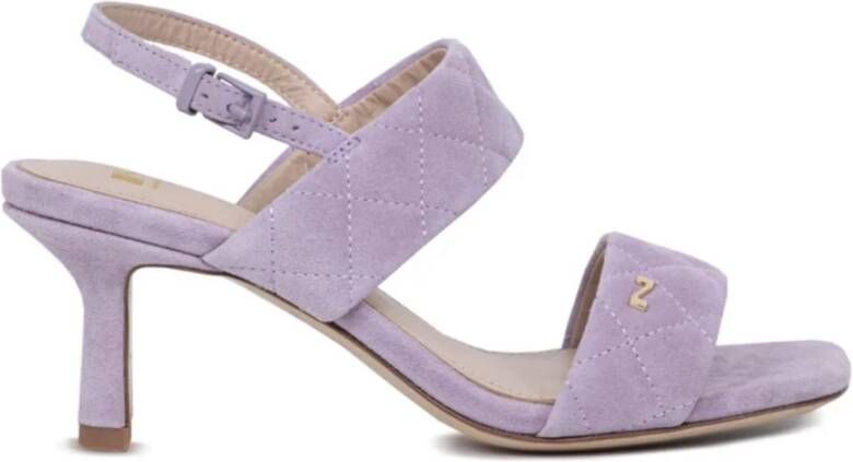 Nathan-Baume Verhoog je stijl met hoge hak sandalen Purple Dames