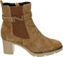 Nathan-Baume Westerse stijl leren laars in cognac - Thumbnail 1
