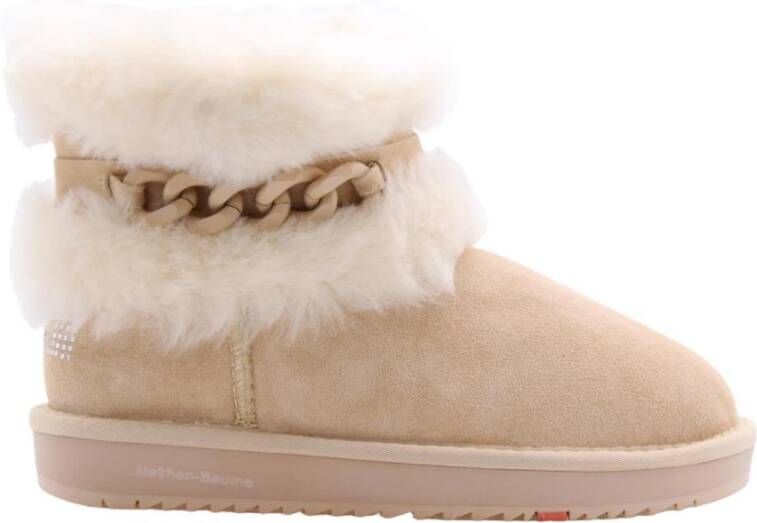 Nathan-Baume Winterlaarzen Beige Dames