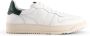 National Standard Handgemaakte Ethische Sneakers Wit Groen White Dames - Thumbnail 1