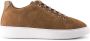 National Standard Handgemaakte Ethische Suède Sneakers Brown Heren - Thumbnail 1