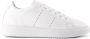 National Standard Handgemaakte Wit Monochroom Sneakers White Heren - Thumbnail 1