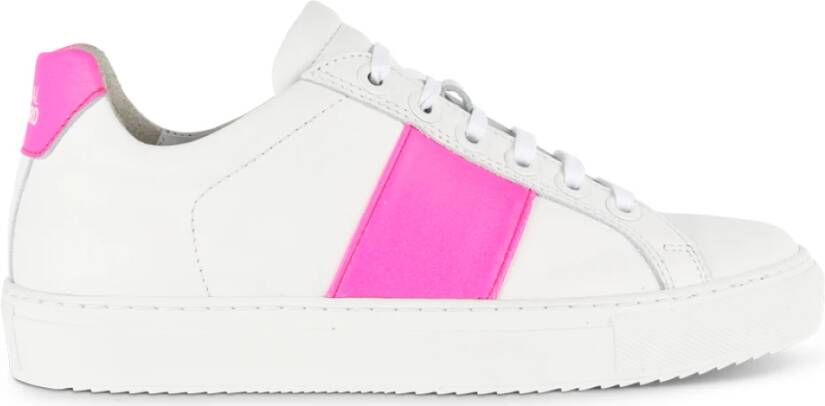 National Standard Met de hand gemaakte Neon Pink Sneakers Pink Dames