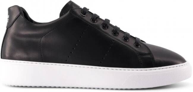 National Standard Handgemaakte Zwarte Sneakers Ethisch Gemaakt in Portugal Black Heren