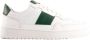 National Standard Handgemaakte Groene Band Sneakers White Heren - Thumbnail 7