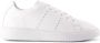 National Standard Handgemaakte Wit Monochroom Sneakers White Heren - Thumbnail 7