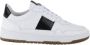 National Standard Handgemaakte Zwarte Sneakers White Heren - Thumbnail 7