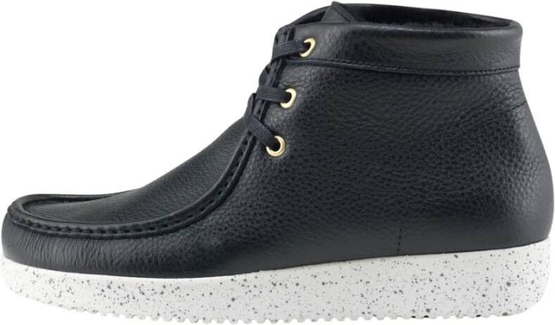Nature Footwear Anton Gevoerde Laars Leer Black Heren