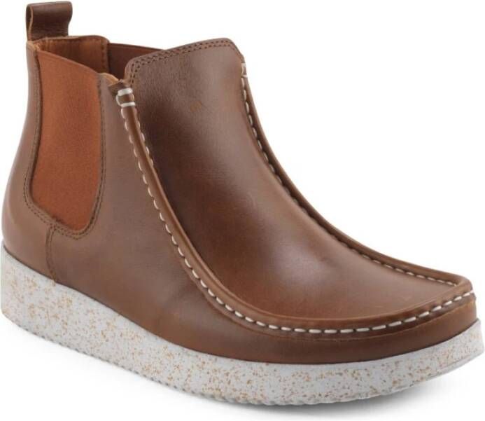 Nature Footwear Chelsea Boots Brown Dames