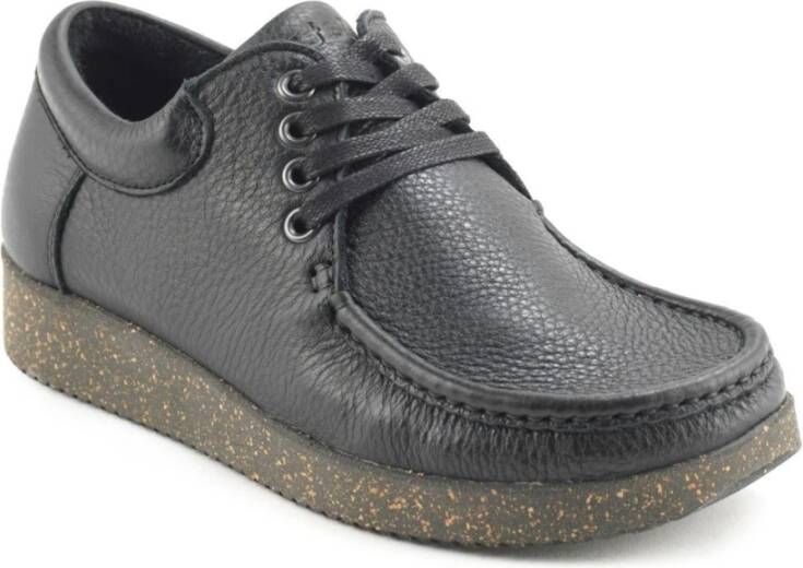 Nature Footwear Laced Shoes Black Dames