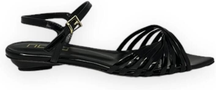 Ncub Hoge hak sandalen Black Dames