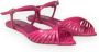 Ncub Hoge Hak Sandalen Pink Dames - Thumbnail 1