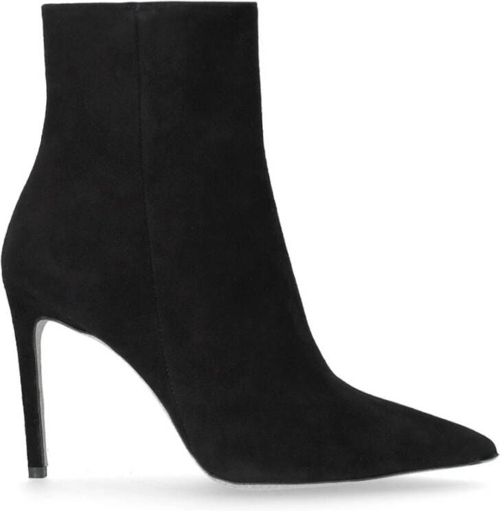 Ncub Boots Mil Black Heeled Ankle Boot in zwart