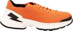 Neil Barrett Sneakers Oranje Heren