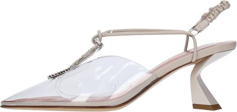 Nensi Dojaka Transparante pumps Grijs Dames