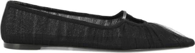 Nensi Dojaka Zwarte Ballerina Flats Elegante Stijl
