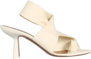 Neous Hoge hiel sandalen Wit Dames