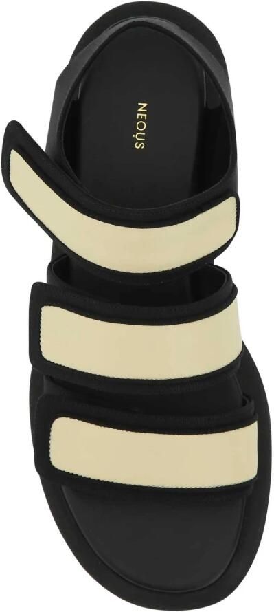 Neous Tweekleurige stof en lederen octans sandalen Meerkleurig Dames - Foto 2