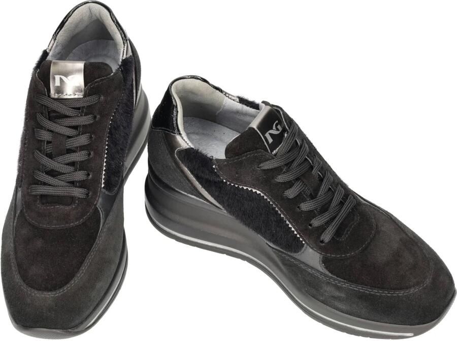 NeroGiardini Sneakers Arold Velo Guanto T.Patty T.Brill Antracite P - Foto 9