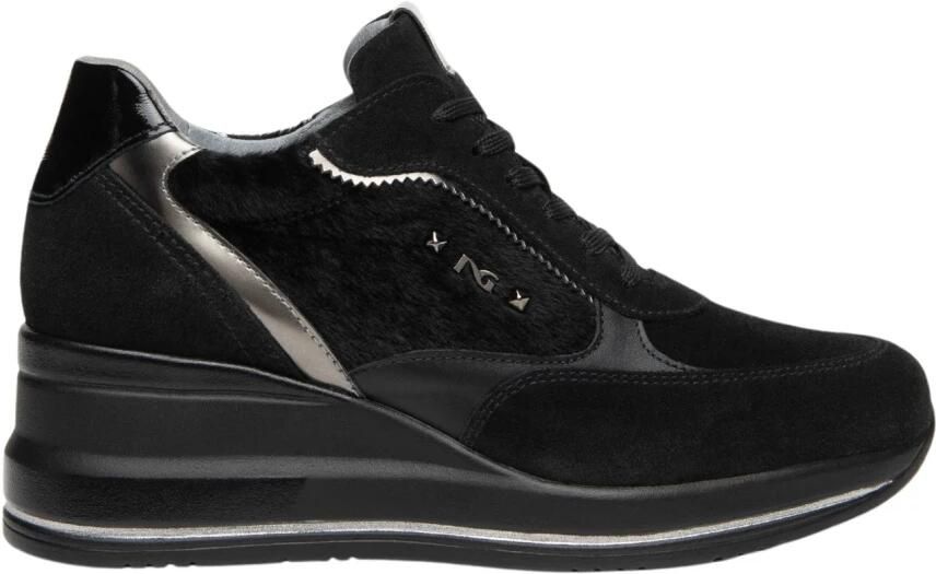 NeroGiardini Sneakers Arold Velo Guanto T.Patty T.Brill Antracite P - Foto 5