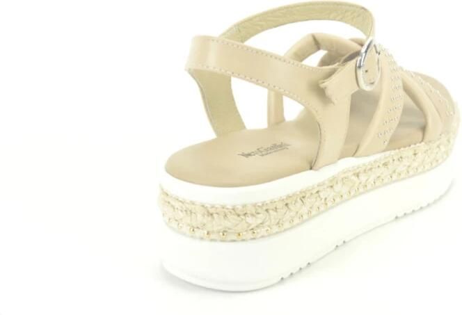 Nerogiardini Beige Sand Studsbandjes Modieuze Stijl - Foto 2